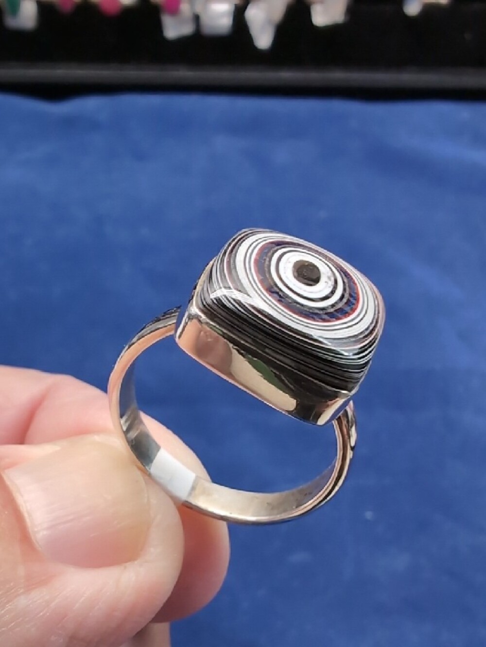 FORDITE IN SOLID STERLING SILVER 925 SIZE 7.5 - Picture 4 of 9